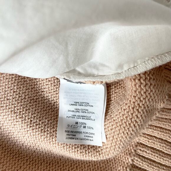 J. Crew Eyelet Short Sleeve Sweater/Top Size XS - Picture 5 of 5